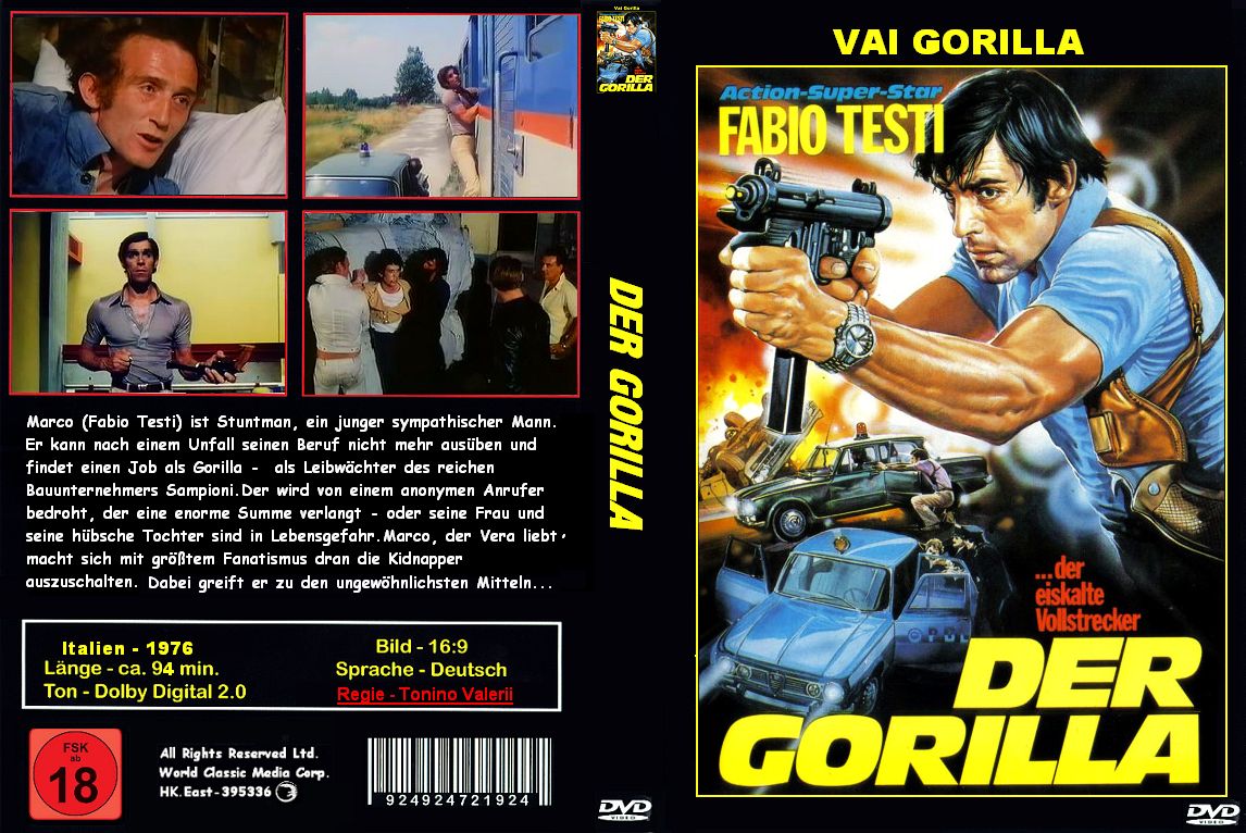 (Bild für) Der Gorilla - Der eiskalte Vollstrecker - 1975 (DVD+R uncut)