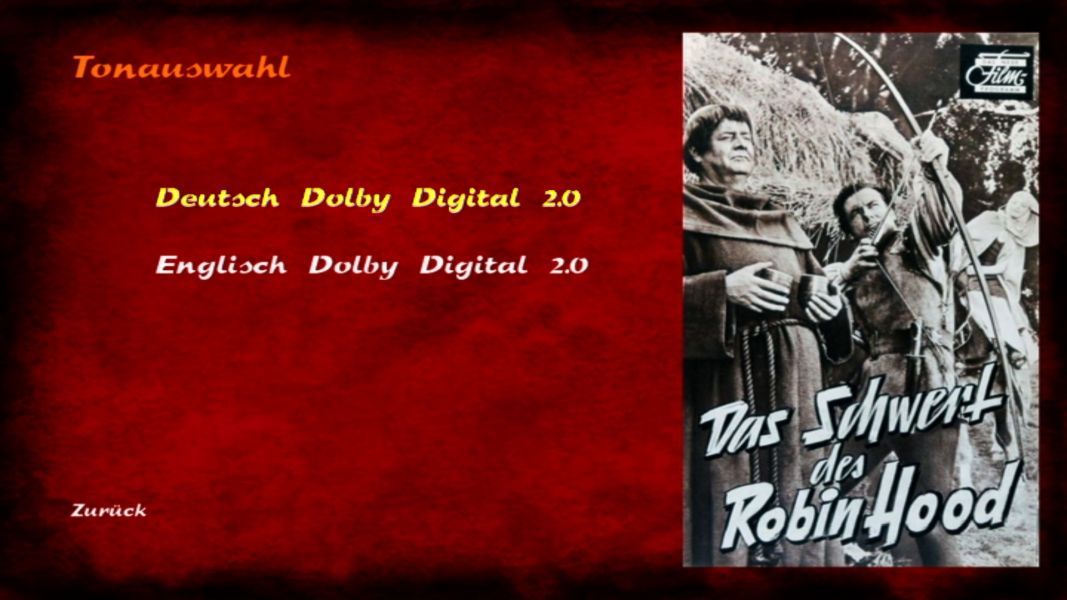 (Bild für) Das Schwert des Robin Hood - 1960 (DVD+R uncut)