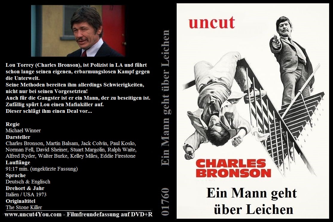 (Bild für) Ein Mann geht über Leichen - 1973 (DVD+R uncut)