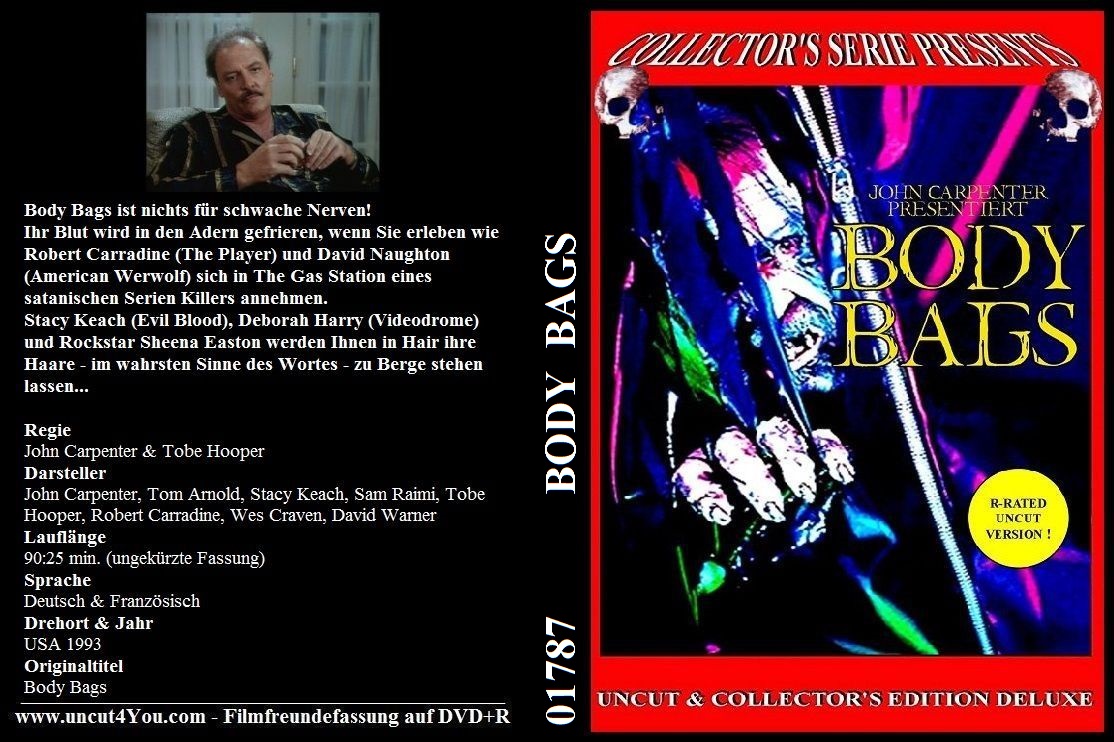 (Bild für) Body Bags - 1993 (DVD+R uncut)