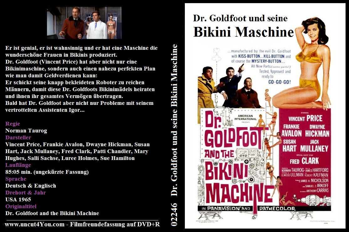 (Bild für) Dr. Goldfoot und seine Bikini Maschine (DVD+R uncut)