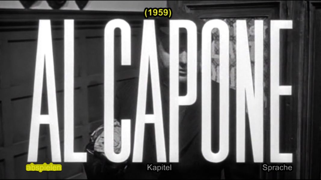 (Bild für) Al Capone - 1959 (DVD+R uncut)