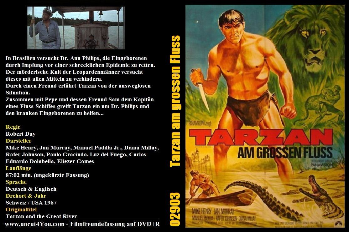(Bild für) Tarzan am grossen Fluss - 1967 (DVD+R uncut)