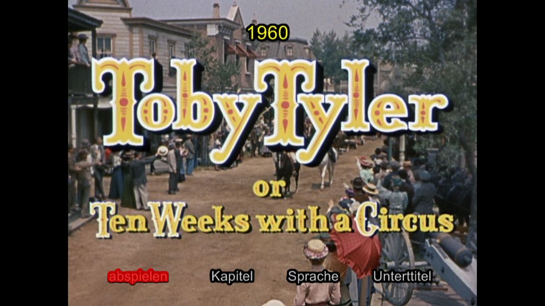 (Bild für) Toby Tyler - 1960 (DVD+R uncut)