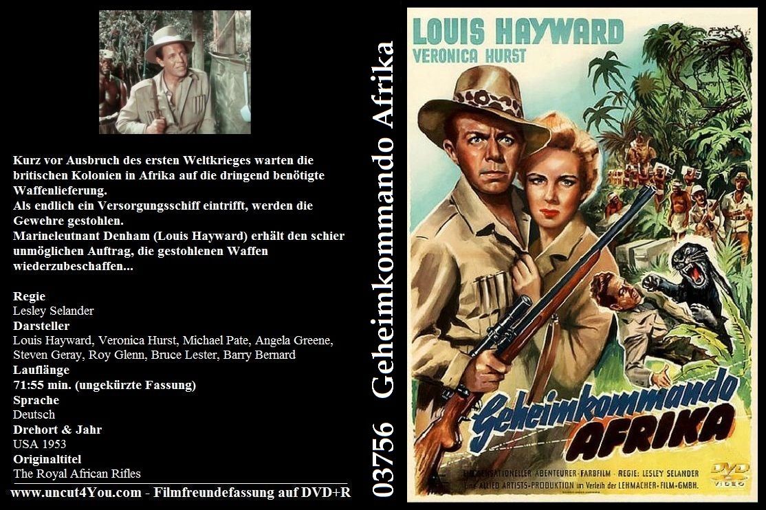 (Bild für) Geheimkommando Afrika - 1953 (DVD+R uncut)
