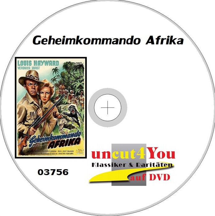 (Bild für) Geheimkommando Afrika - 1953 (DVD+R uncut)