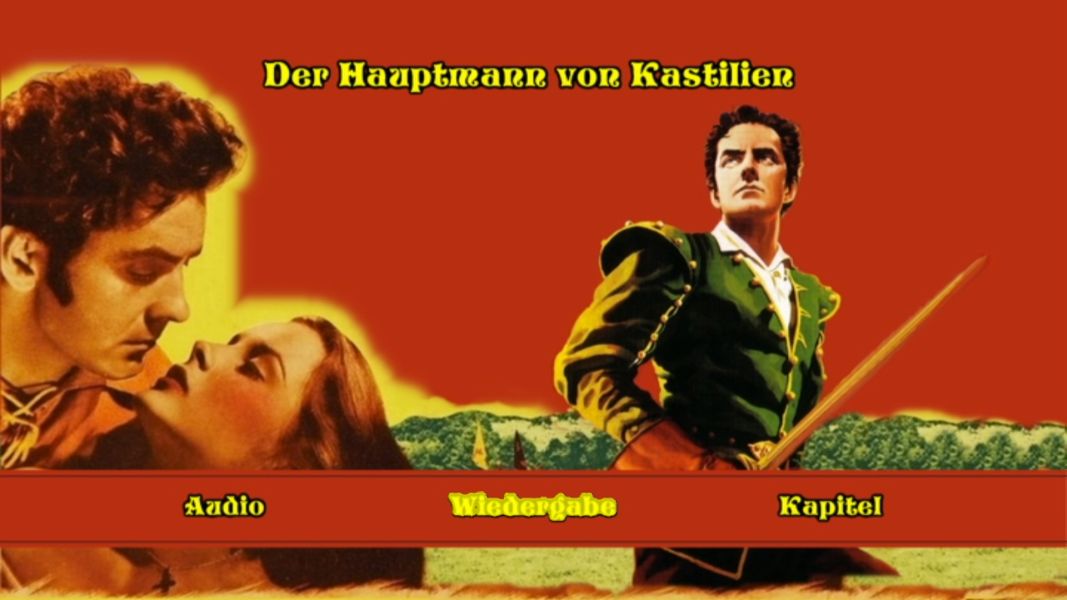(Bild für) Der Hauptmann von Kastilien - 1947 (DVD+R uncut)