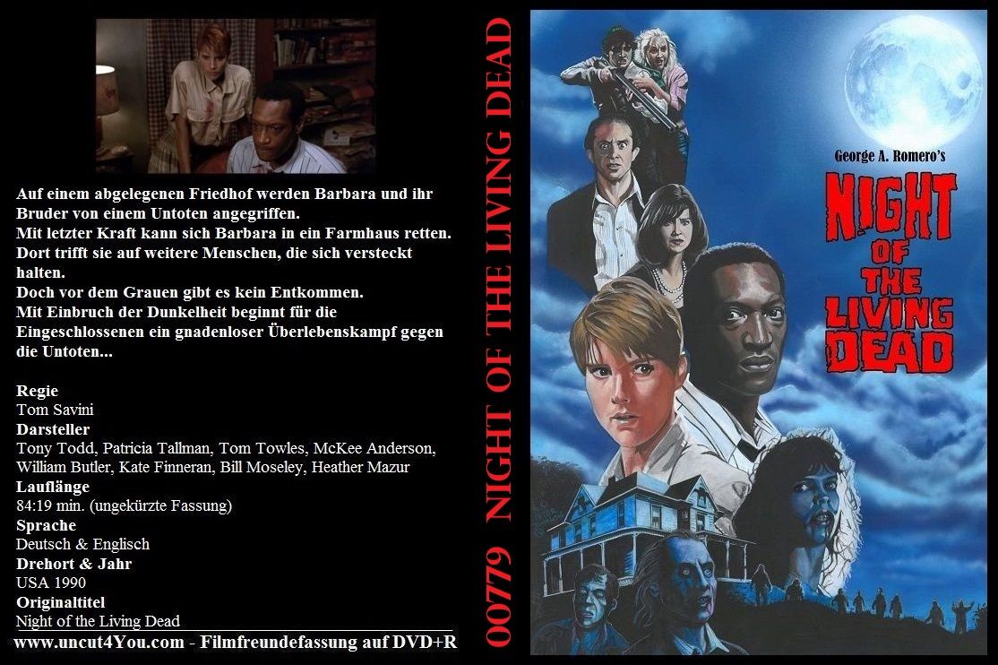 (Bild für) Night of the Living Dead - Tom Savini (DVD+R uncut)