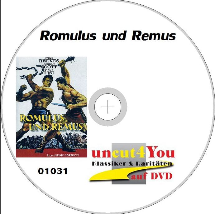 (Bild für) Romulus und Remus - 1961 (DVD+R uncut)