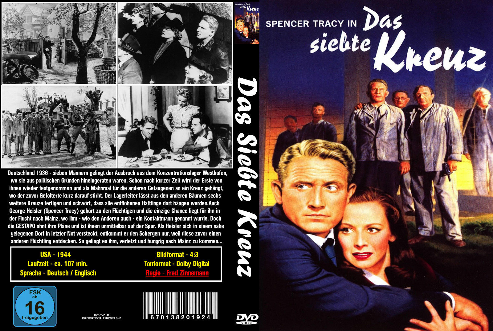 (Bild für) Das Siebte Kreuz - 1944 (DVD+R uncut)