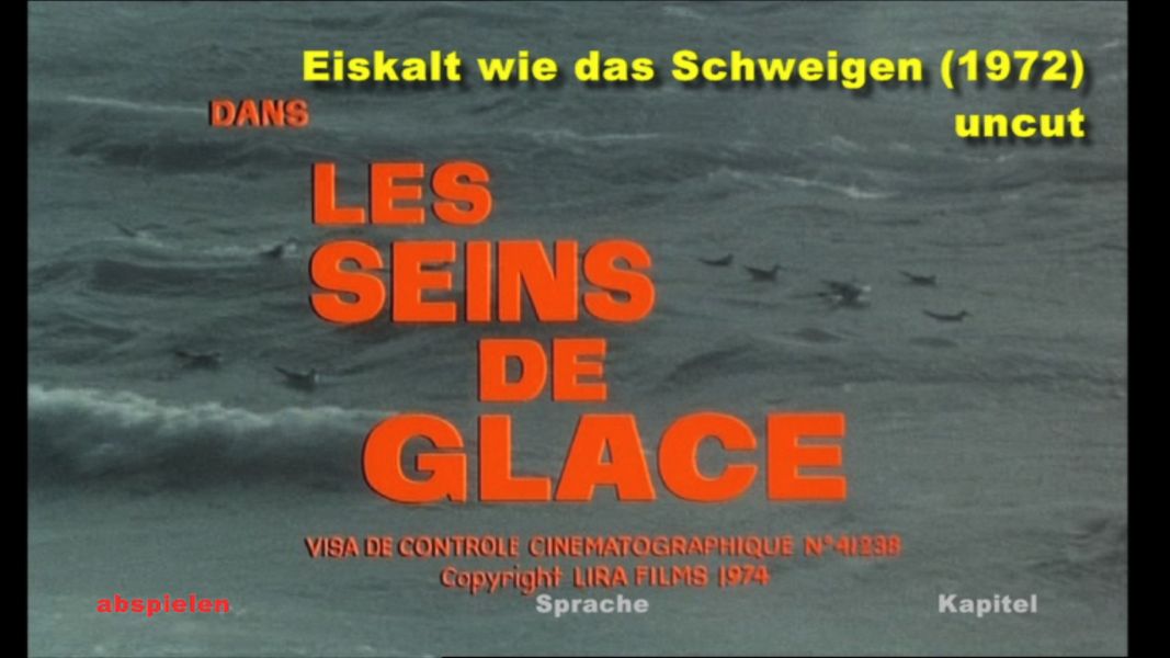 (Bild für) Eiskalt wie das Schweigen - 1974 (DVD+R uncut)