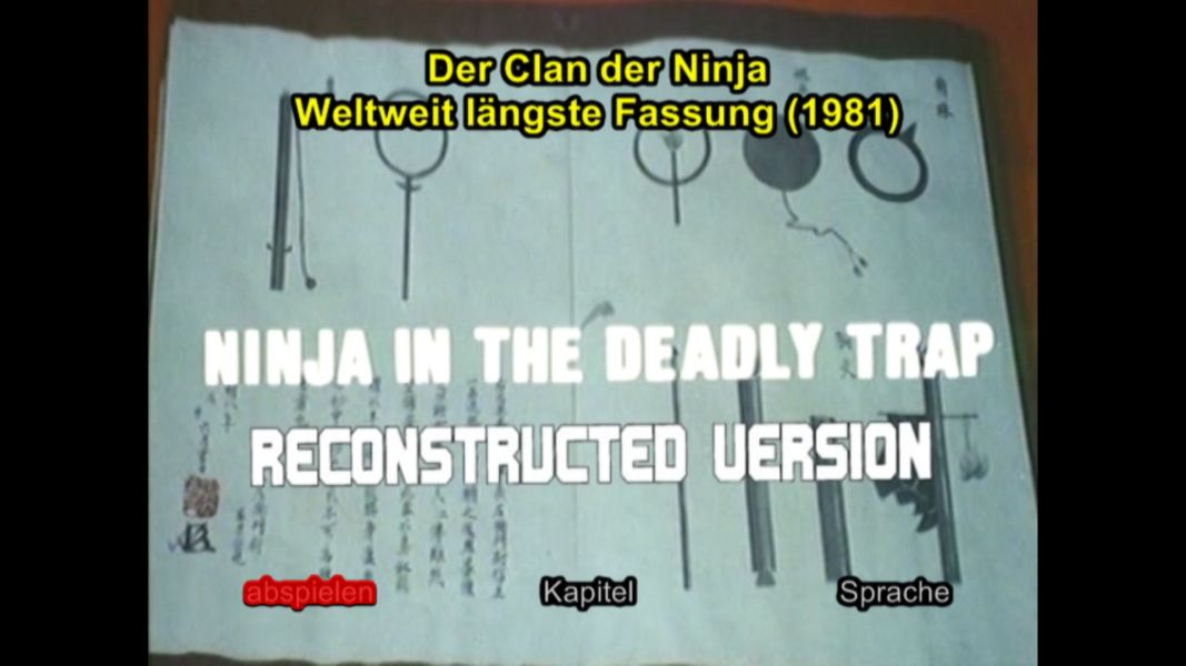 (Bild für) Der Clan der Ninja - 1981 (DVD+R uncut)