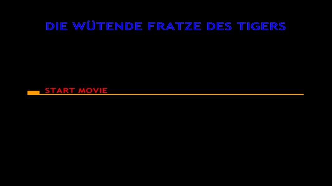 (Bild für) Die wütende Fratze des Tigers - 1985 (DVD+R)