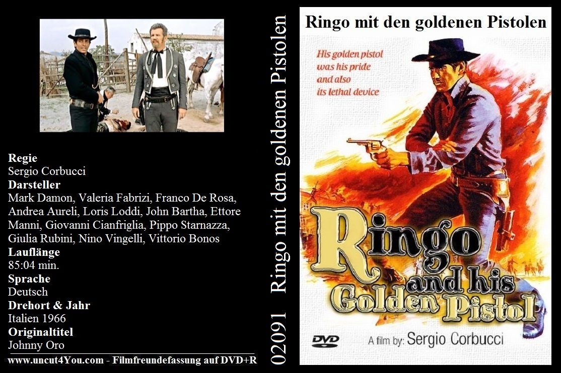 (Bild für) Ringo mit den goldenen Pistolen - 1966 (DVD+R)