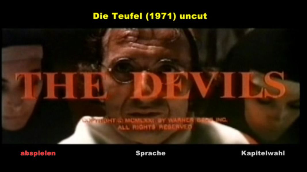 (Bild für) The Devils - Oliver Reed - 1971 (DVD+R uncut)