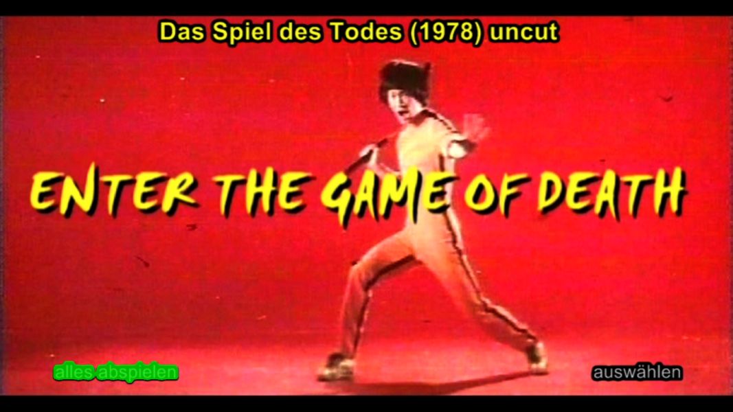 (Bild für) Das Spiel des Todes - 1978 (DVD+R uncut)