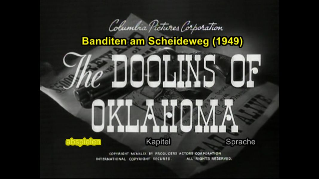 (Bild für) Banditen am Scheideweg - 1949 (DVD+R uncut)