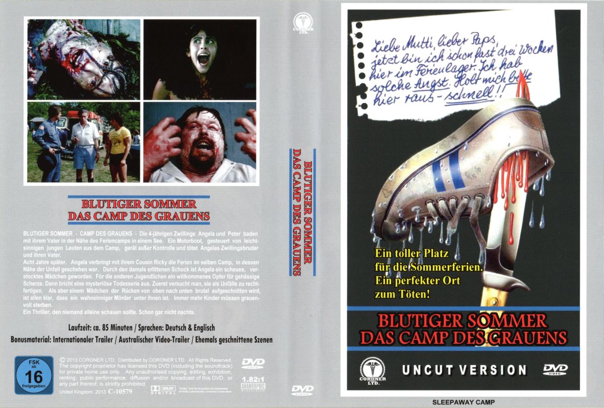 (Bild für) Sleepaway Camp 1 - 1983 (DVD+R uncut)