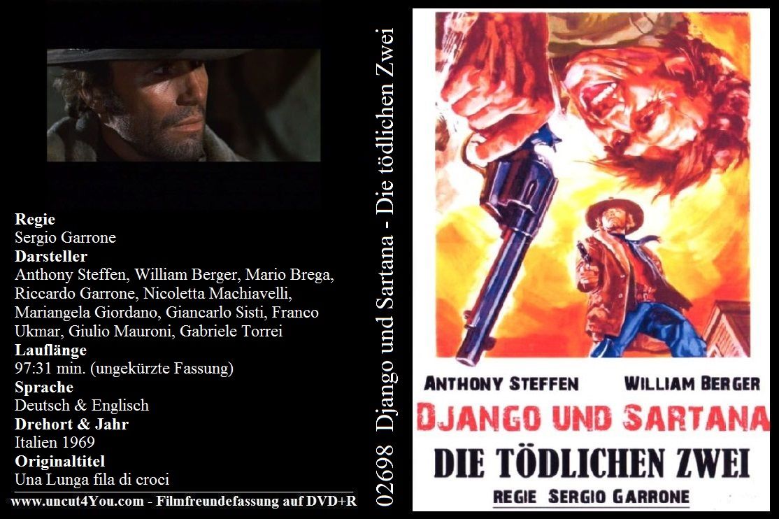 (Bild für) Django und Sartana - Die tödlichen Zwei - 1969 (DVD+R uncut)