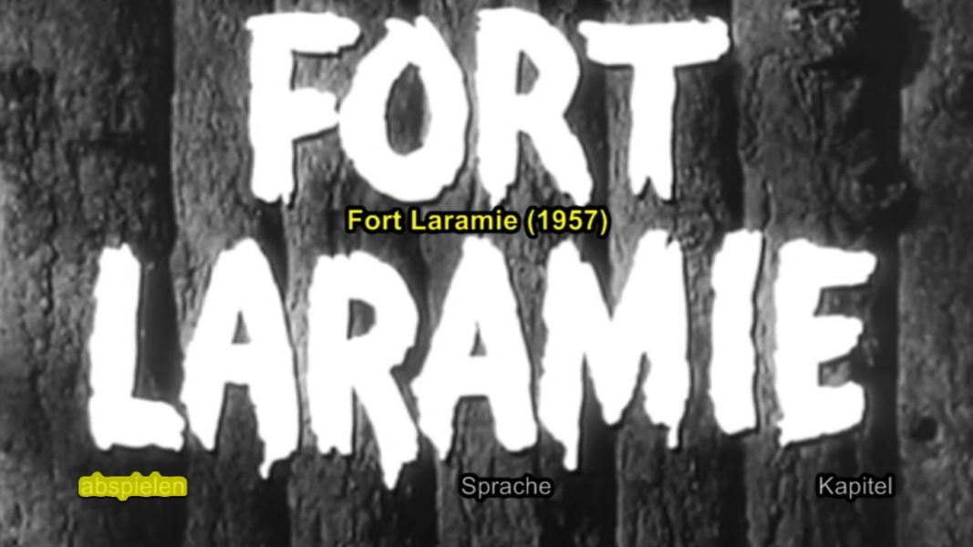 (Bild für) Fort Laramie - 1957 (DVD+R uncut)