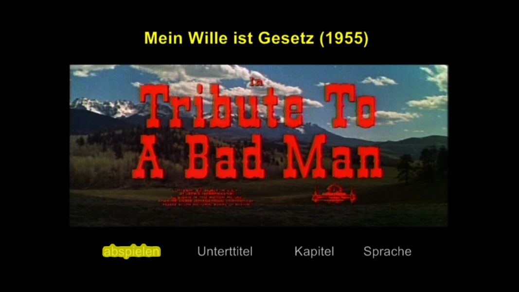 (Bild für) Mein Wille ist Gesetz - 1955 (DVD+R uncut)
