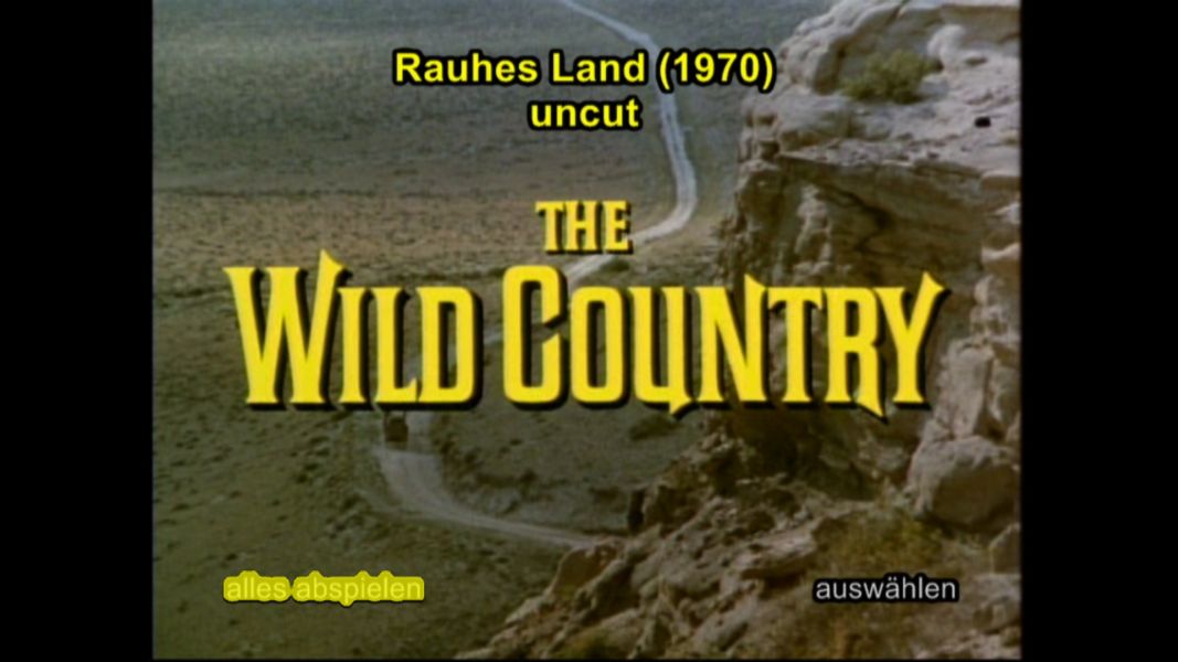 (Bild für) Rauhes Land - 1970 (DVD+R uncut)