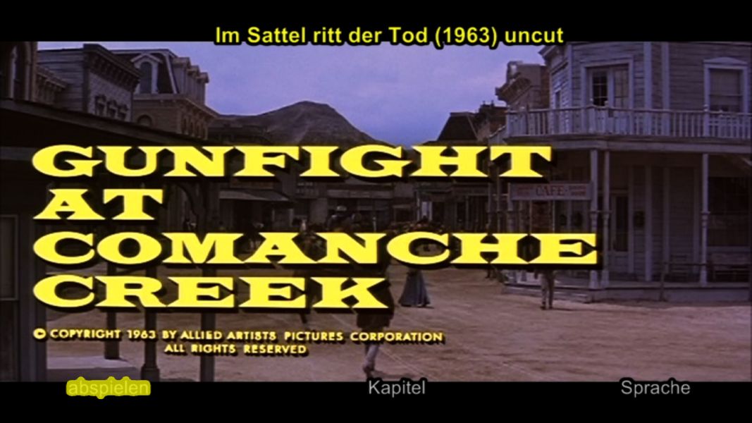 (Bild für) Im Sattel ritt der Tod - 1963 (DVD+R uncut)