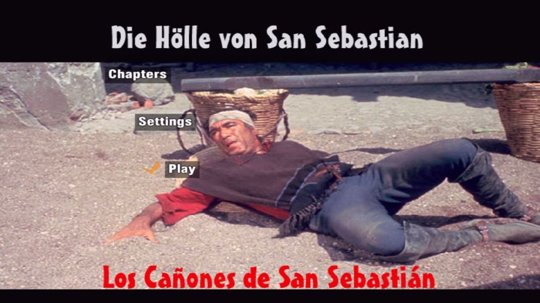 (Bild für) Die Hölle von San Sebastian - 1968 (DVD+R uncut)