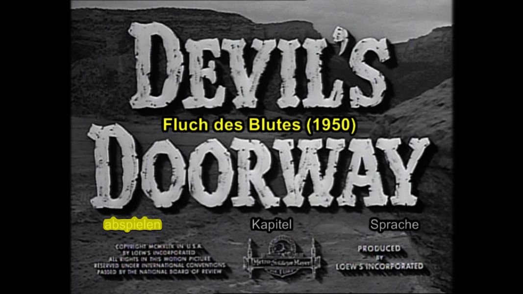 (Bild für) Fluch des Blutes - 1950 (DVD+R uncut)