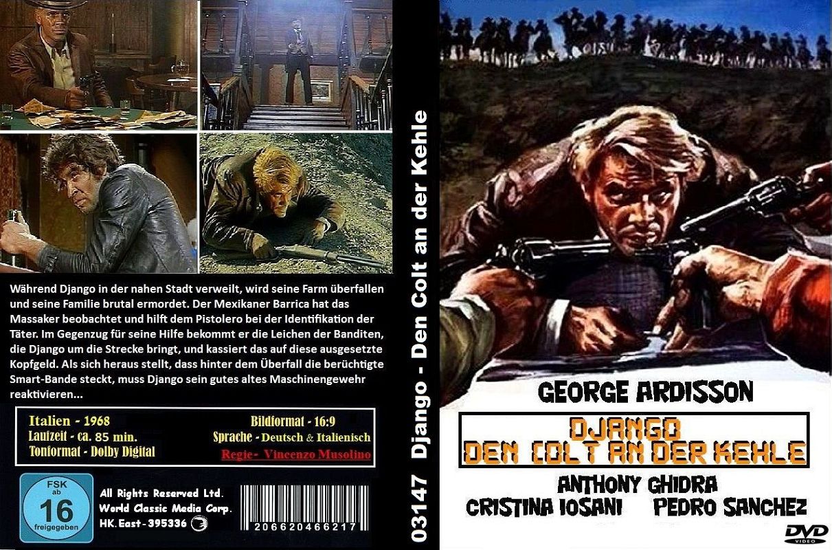 (Bild für) Django - Den Colt an der Kehle - 1968 (DVD+R uncut)