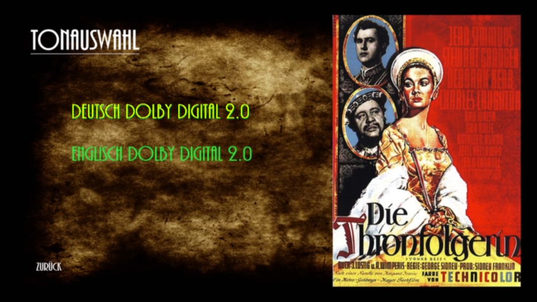(Bild für) Die Thronfolgerin - 1953 (DVD+R uncut)