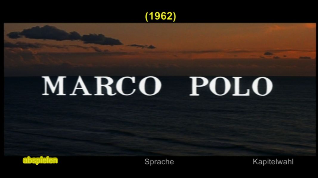 (Bild für) Marco Polo - 1962 (DVD+R uncut)