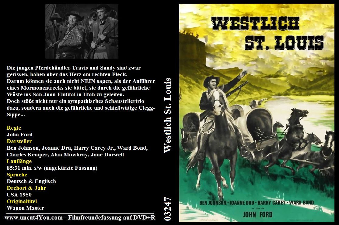 (Bild für) Westlich St. Louis - 1950 (DVD+R uncut)