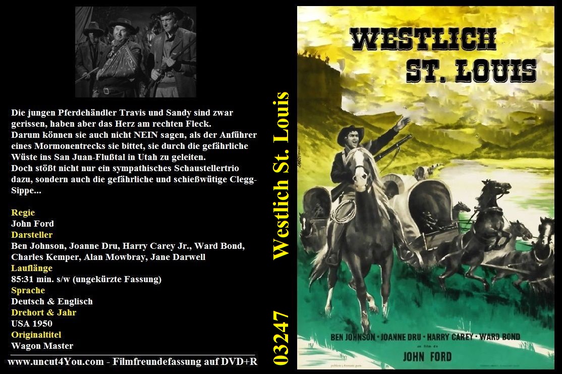 (Bild für) Westlich St. Louis - 1950 (DVD+R uncut)