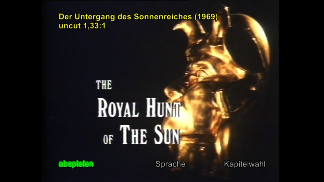 (Bild für) Der Untergang des Sonnenreiches - 1969 (DVD+R uncut)