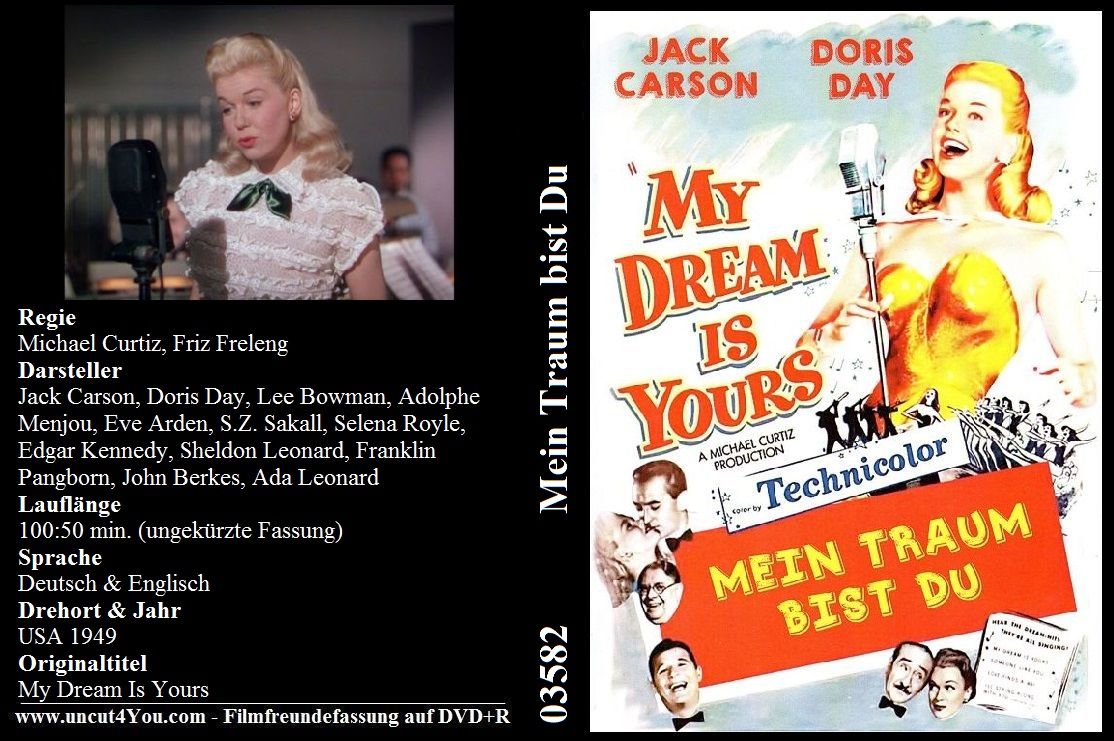 (Bild für) Mein Traum bist Du - 1949 (DVD+R uncut)