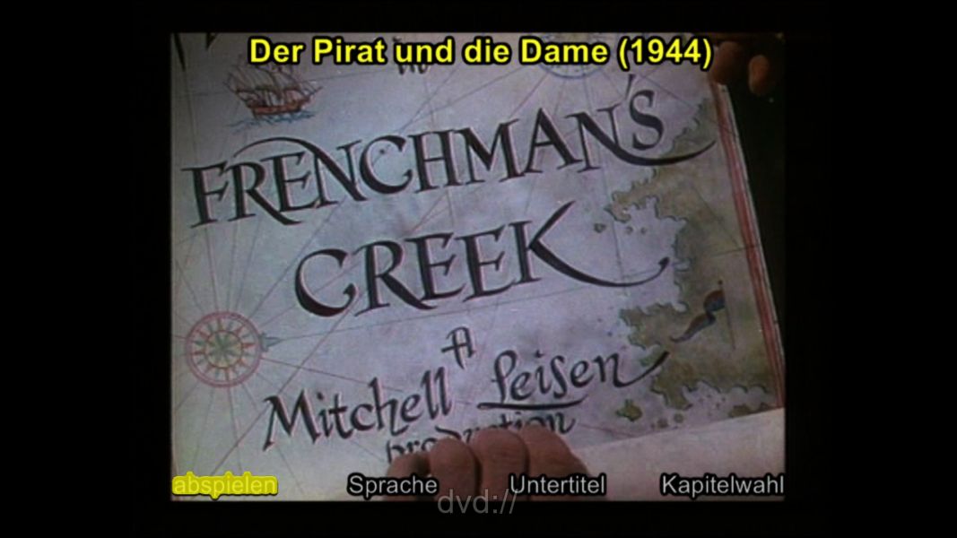 (Bild für) Der Pirat und die Dame - 1944 (DVD+R uncut)