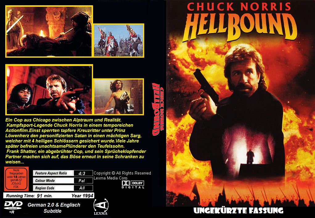 (Bild für) Hellbound - Chuck Norris - 1994 (DVD+R uncut)