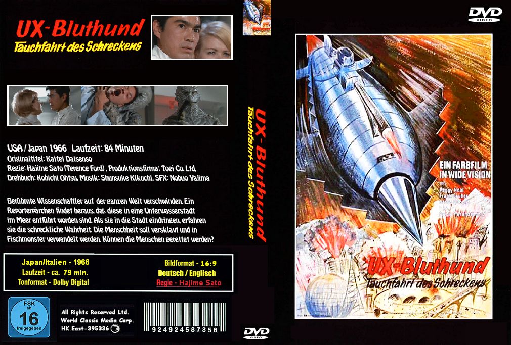 (Bild für) UX-Bluthund - Tauchfahrt des Schreckens - 1966 (DVD+R uncut)