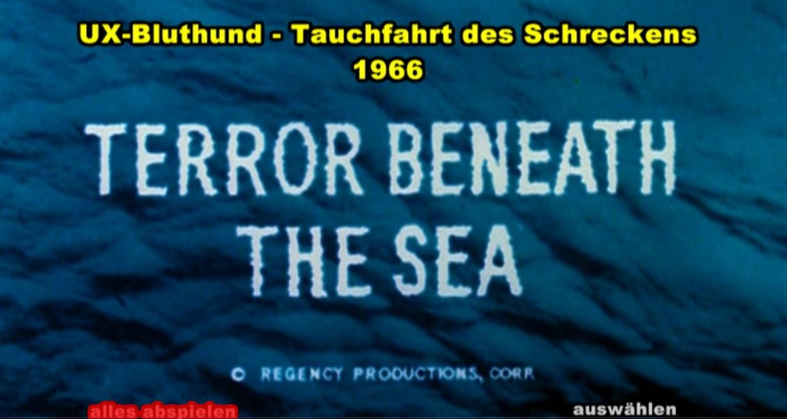 (Bild für) UX-Bluthund - Tauchfahrt des Schreckens - 1966 (DVD+R uncut)