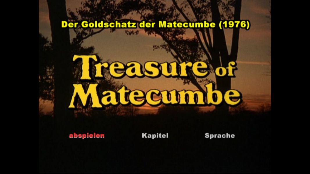 (Bild für) Der Goldschatz der Matecumbe - 1976 (DVD+R uncut)