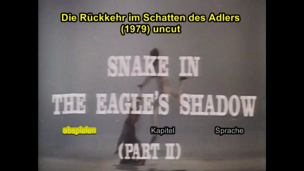 (Bild für) Die Rückkehr im Schatten des Adlers - 1979 (DVD+R uncut)