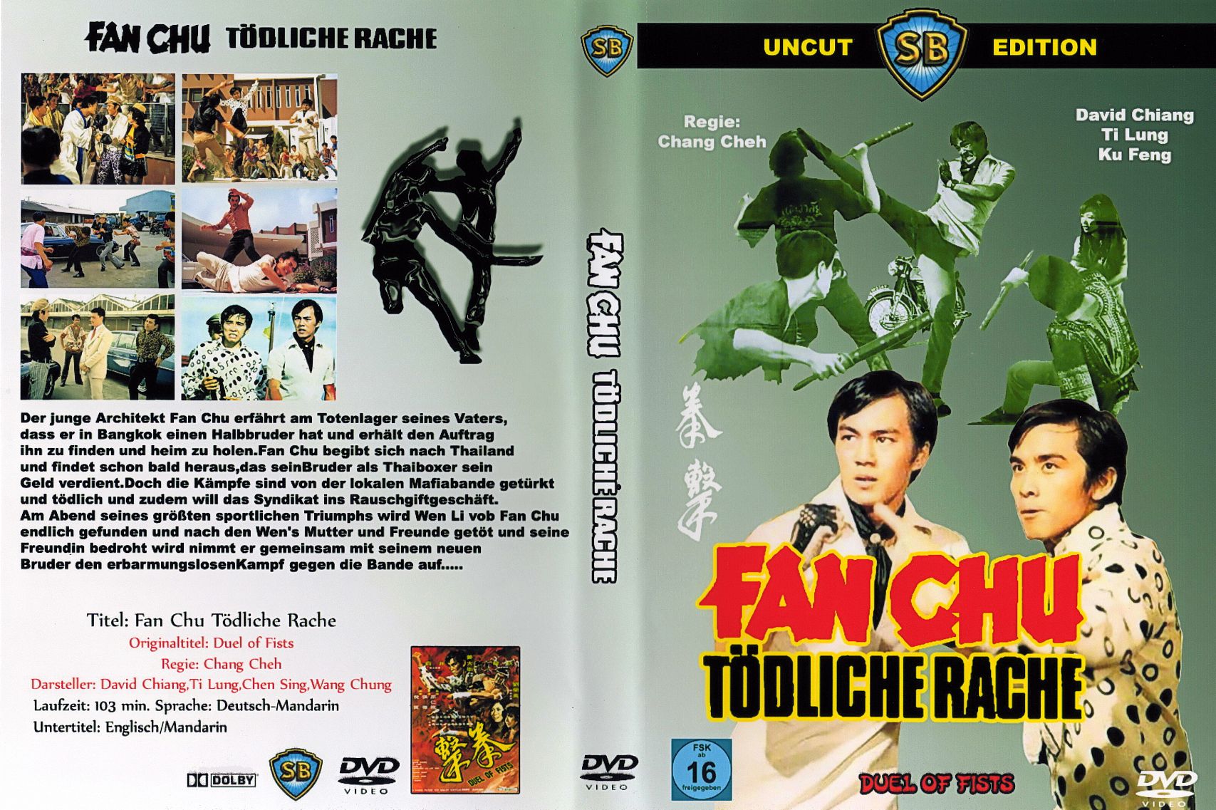 (Bild für) Fan Chu - Tödliche Rache - 1971 (DVD+R uncut)