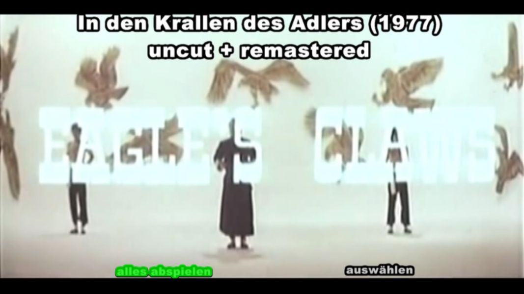 (Bild für) In den Krallen des Adlers - 1977 (DVD+R uncut)