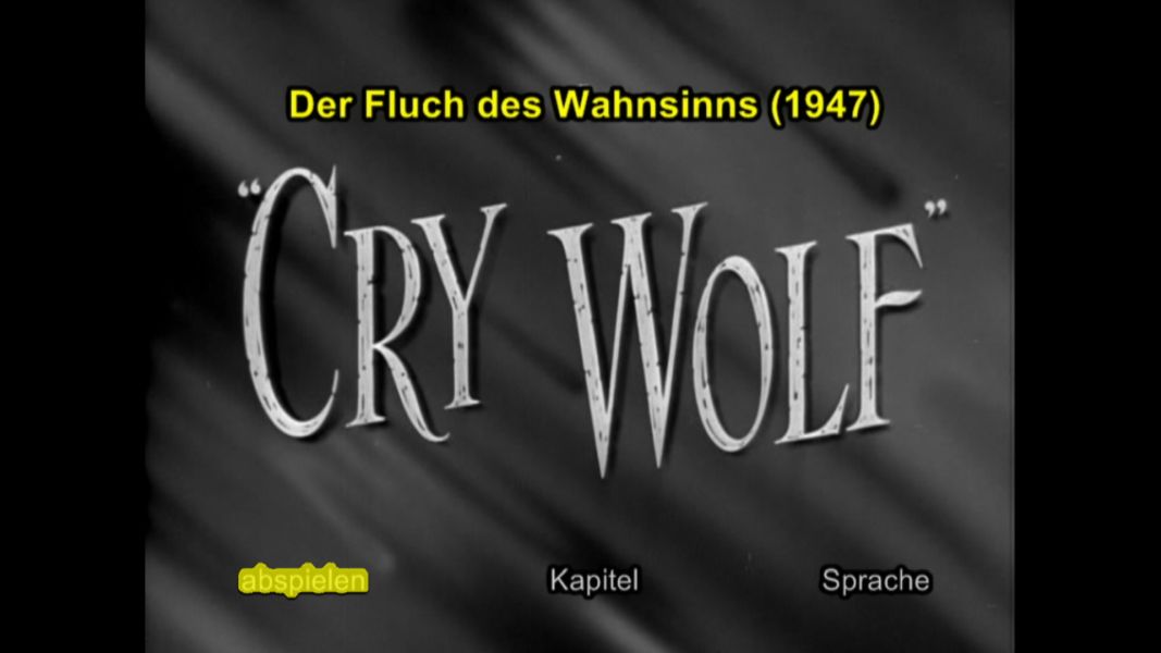 (Bild für) Der Fluch des Wahnsinns - 1947 (DVD+R uncut)