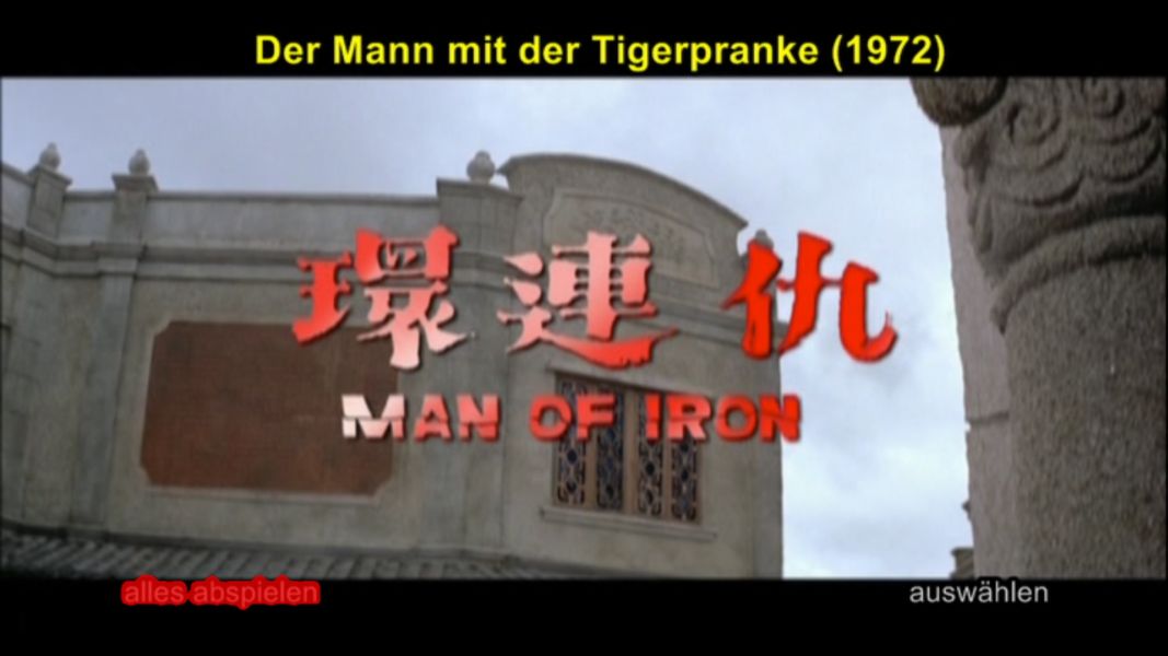 (Bild für) Der Mann mit der Tigerpranke - 1972 (DVD+R uncut)