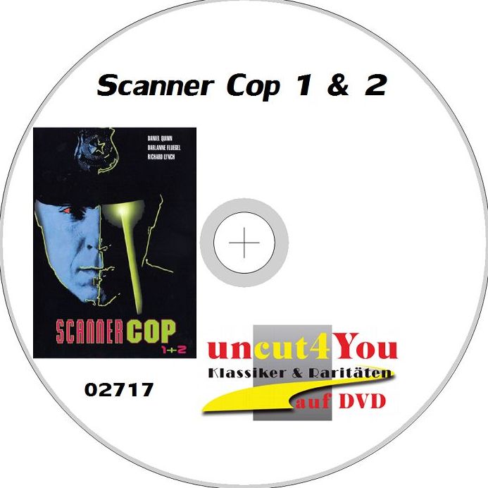 (Bild für) Scanner Cop 1 & 2 - 1994/1995 (DVD+R uncut)