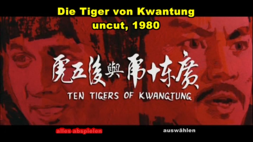 (Bild für) Die Tiger von Kwantung - 1975 (DVD+R uncut)