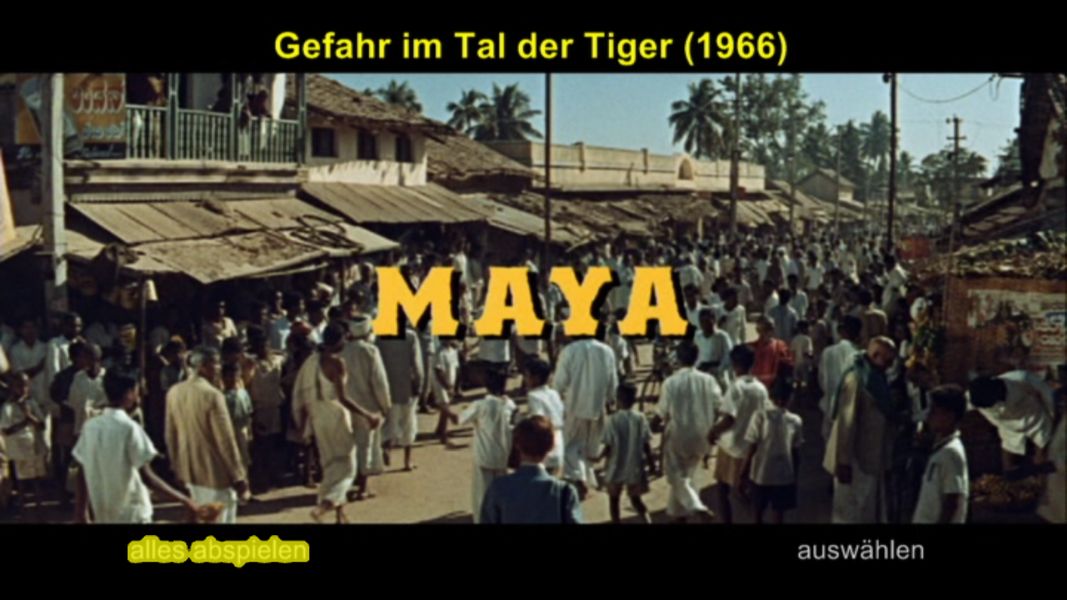 (Bild für) Maya - Gefahr im Tal der Tiger - 1966 (DVD+R uncut)