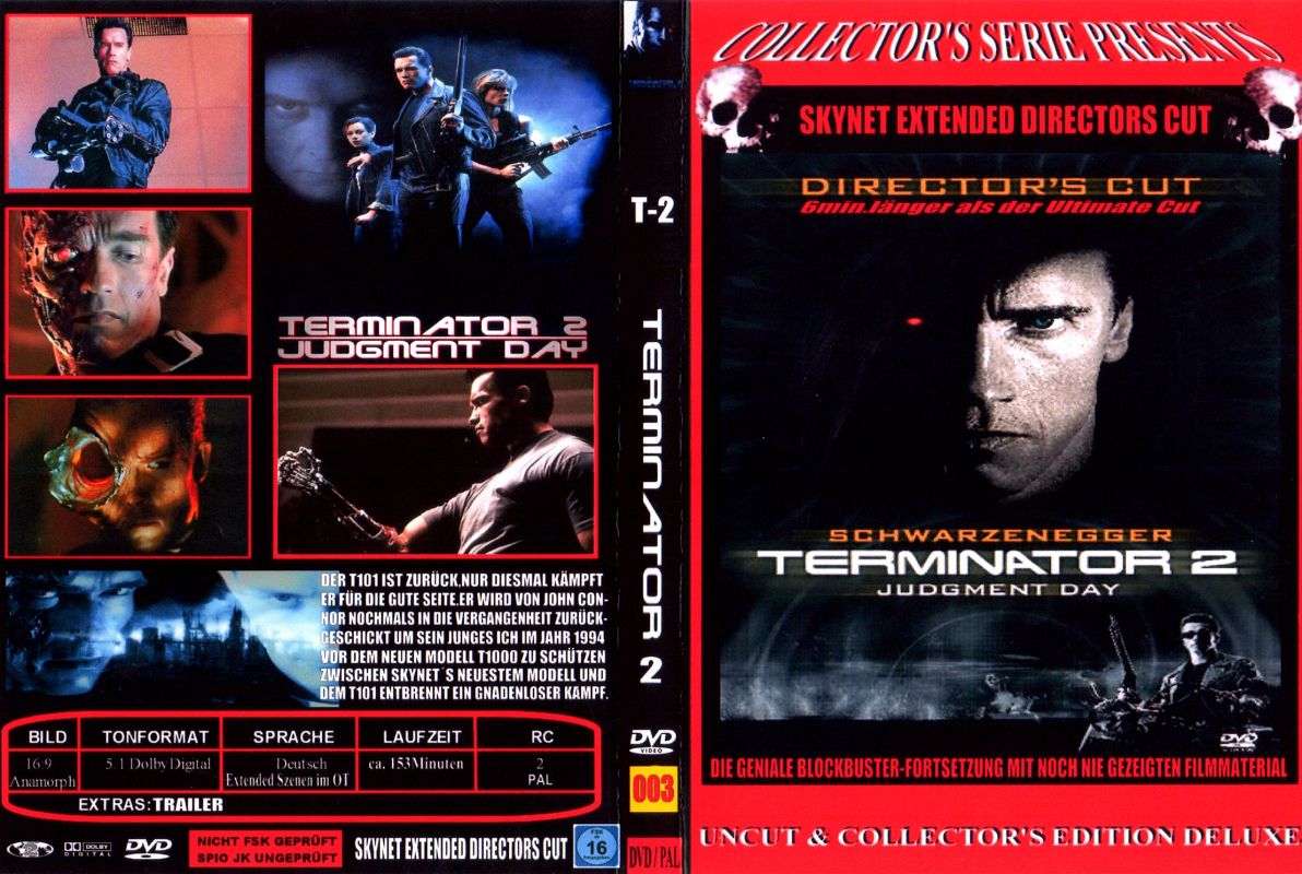(Bild für) Terminator 2 - Extended Director's Cut (DVD+R uncut)